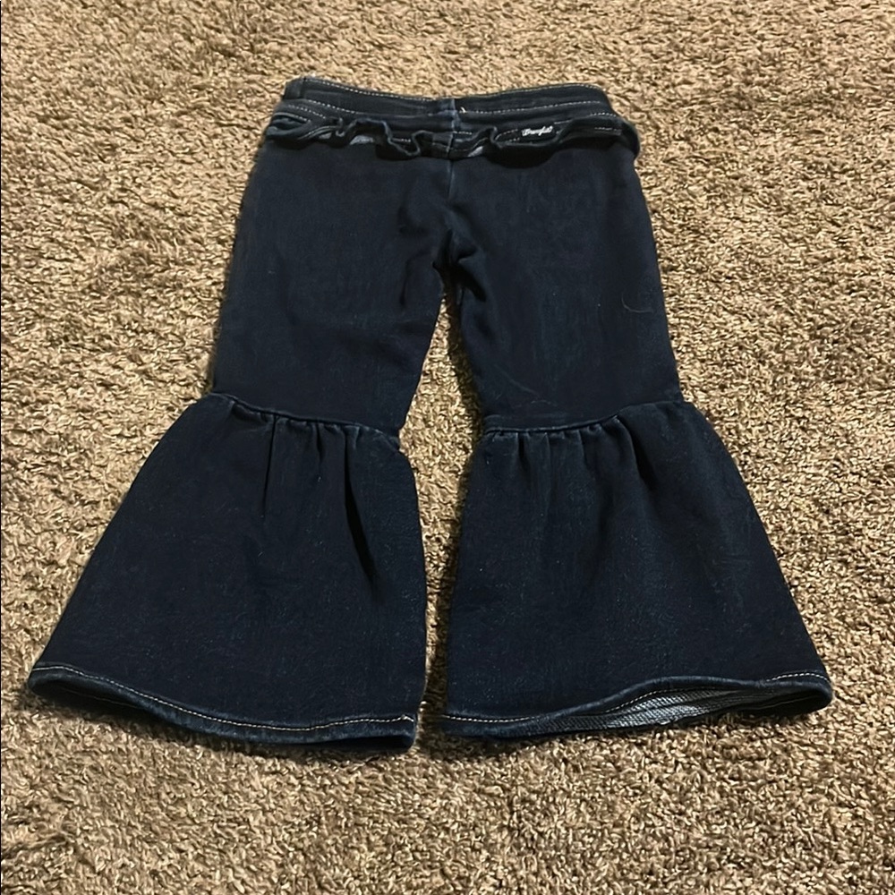 Wrangler Kids Flared Jeans - Dark Blue